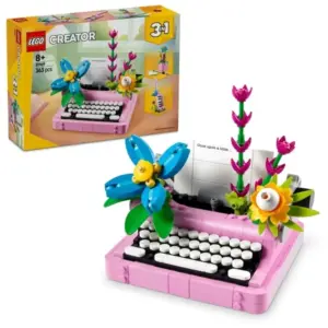 LEGO Creator La Machine à Écrire Florale
