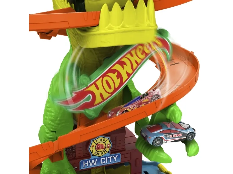 Hot Wheels T-Rex Bataille de Feu - Véhicule de Course Ultra-Rapide – Image 4