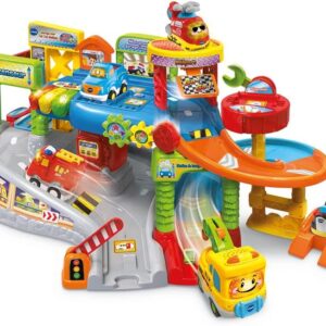 Vtech - Garage Interactif Tut Bolides Univers, Multicolore