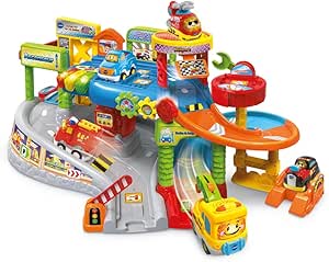 Garage Interactif Tut Tut Bolides VTech - Circuit de Jeu interactif