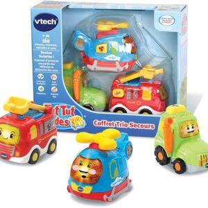 Coffret Trio Secours Vtech Tut Tut Bolides - Kit de Secours Essentiel