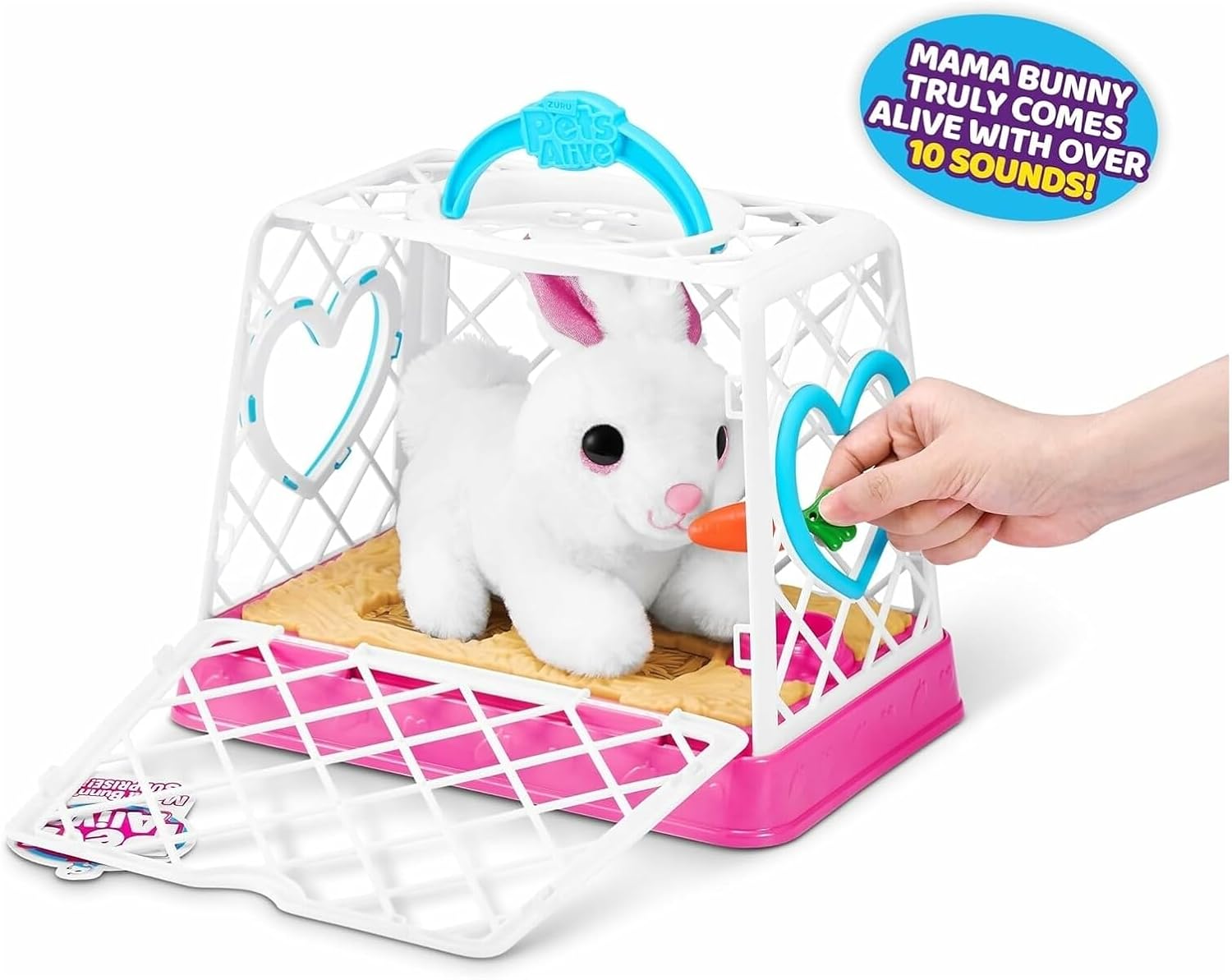 Zuru Pets Alive Maman Bunny et Bébé Surprise – Image 2