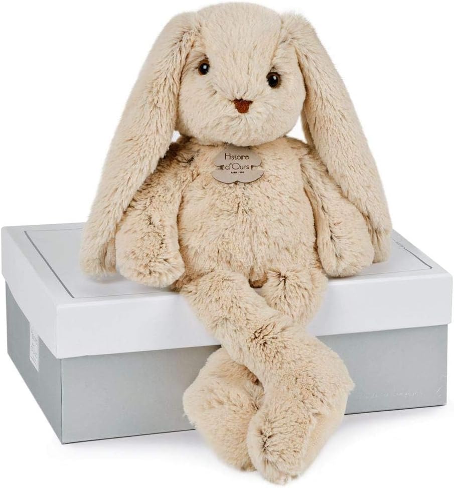 Peluche Lapin Beige Histoire d'Ours 40 cm