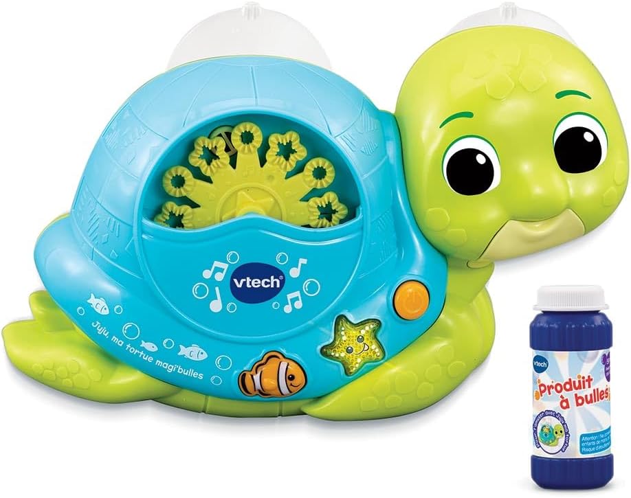 Vtech Jouet de Bain Juju Ma Tortue Magi Bulles