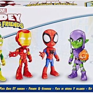 Ensemble de 5 Figurines d'Action Marvel Spidey et ses Amis Formidables 10,2 cm