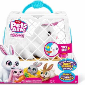 Zuru Pets Alive Maman Bunny et Bébé Surprise
