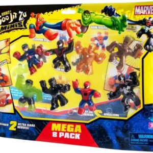 Figurines Goo Jit Zu Marvel Minis S4 - Pack de 8