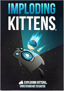 Jeu de Cartes Explosif Asmodee Exploding Kittens