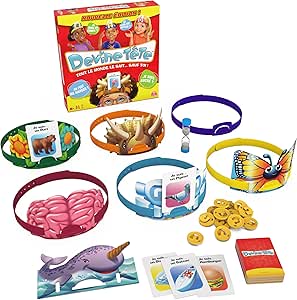 Spin Master Devine Tête Classique - Jeu de Coiffure Interactif