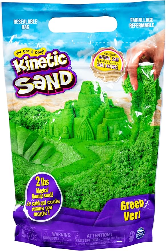 Sable Magique à Modeler Kinetic Sand Recharge Colorée – Image 3