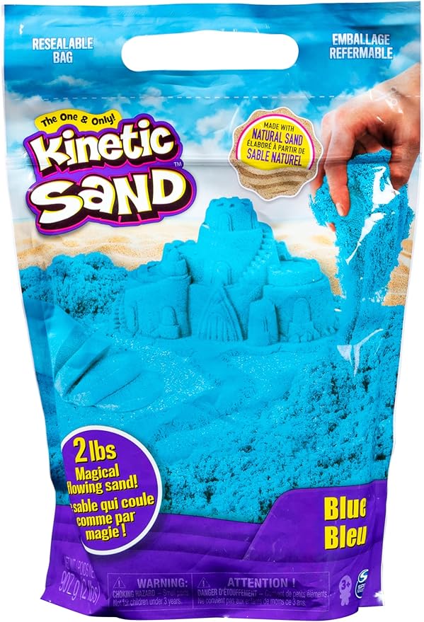 Sable Magique à Modeler Kinetic Sand Recharge Colorée – Image 2