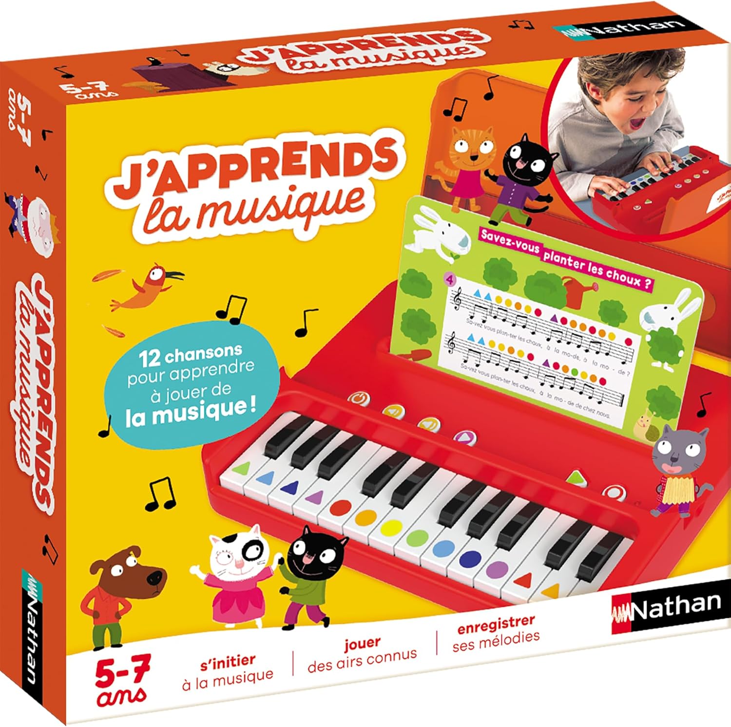 J'apprends la Musique Nathan - Jeu Éducatif Musical pour Enfants
