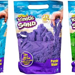 Sable Magique à Modeler Kinetic Sand Recharge Colorée