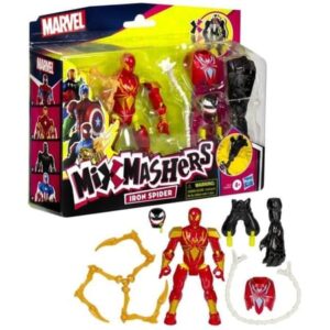 Figurine MixMashers Iron Spider Deluxe Personnalisable 12 cm - Marvel Spider-Man