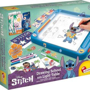 LISCIANI GIOCHI Stitch École de Dessins avec Table Lumineuse