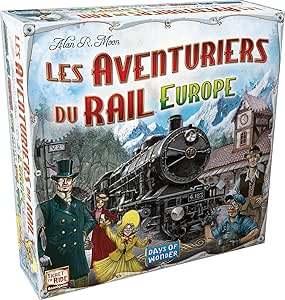 Les Aventuriers du Rail: Jeu de Société Stratégique