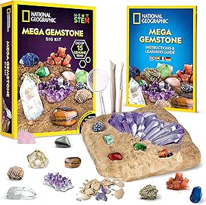 Kit d'Excavation Pierres Précieuses National Geographic