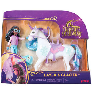 Figurines Magiques Unicorn Academy Layla & Glacier - Spin Master