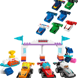 LEGO DUPLO Équipes de F1 avec Voitures et Pilotes