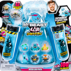 Pack 12 Figurines Mr. Beast Lab Swarms Moose Toys