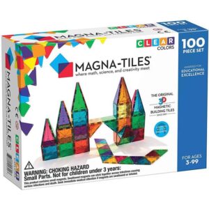 Magna-Tiles Couleurs Transparentes 100 Pièces