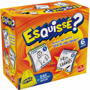GOLIATH Esquissé Voyage - Jeu de Dessin et Devinettes