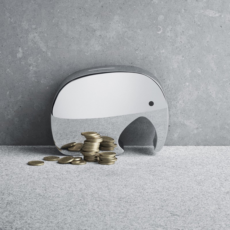 Tirelire Moneyphant Georg Jensen Design Épuré – Image 2