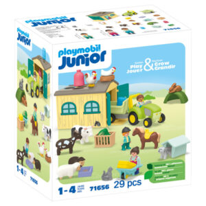 Playmobil Ferme Tracteur Animaux - Jeu de Construction