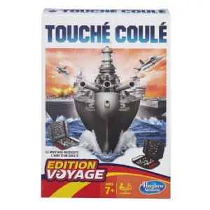 Jeu de Société Hasbro Touché Coulé - Stratégie et Réflexion