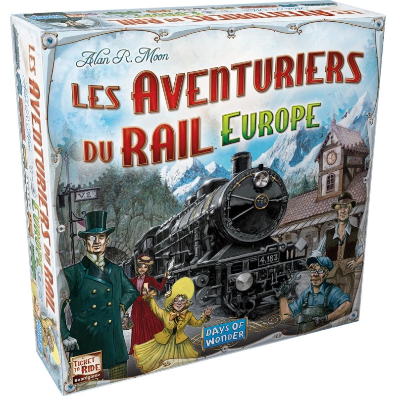 Les Aventuriers du Rail Europe - Jeu de Société