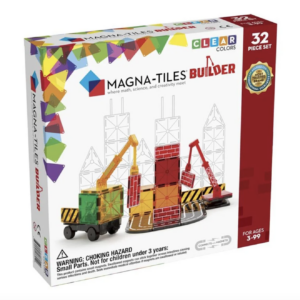Ensemble de Construction Magnétique Magna-Tiles - 32 Pièces