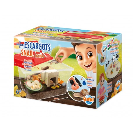 Kit d'Élevage et Observation d'Escargots Buki