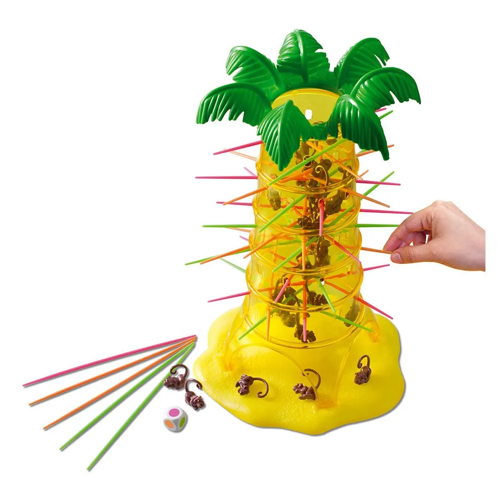 Jeu d'Adresse Mattel SOS Ouistiti - Jeu de Société Fun et Palpitant