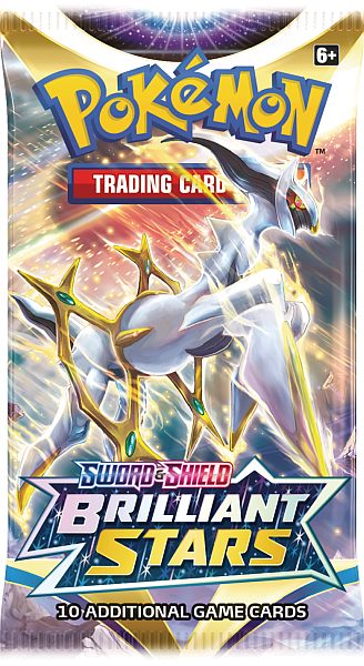 Pack Booster Pokémon Étoiles Brillantes - 10 Cartes Booster