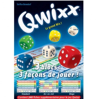 Bloc Recharge Score Qwixx Gigamic