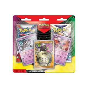 Pack Duo Pokémon 2 Boosters Mars 2025: Félicanis, Fortusimia, Favianos
