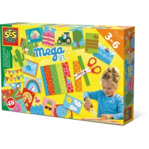 Jeu Éducatif "J'apprends à Utiliser des Ciseaux" - Méga Set