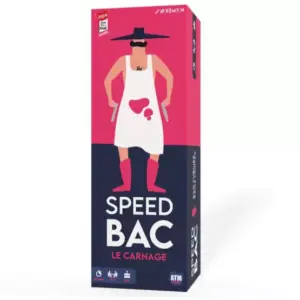 Speed Bac Rouge 76309 - Jeu de Cartes de Vitesse