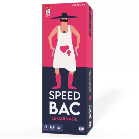 Speed Bac Rouge 76309 - Jeu de Cartes de Vitesse