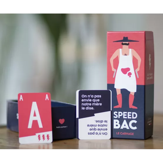 Speed Bac Rouge 76309 - Jeu de Cartes de Vitesse – Image 2