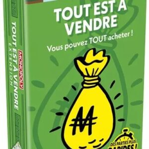 Extension Monopoly : Tout Est À Vendre - Extension de Jeu de Société