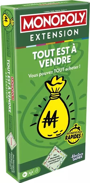 Extension Monopoly : Tout Est À Vendre - Extension de Jeu de Société