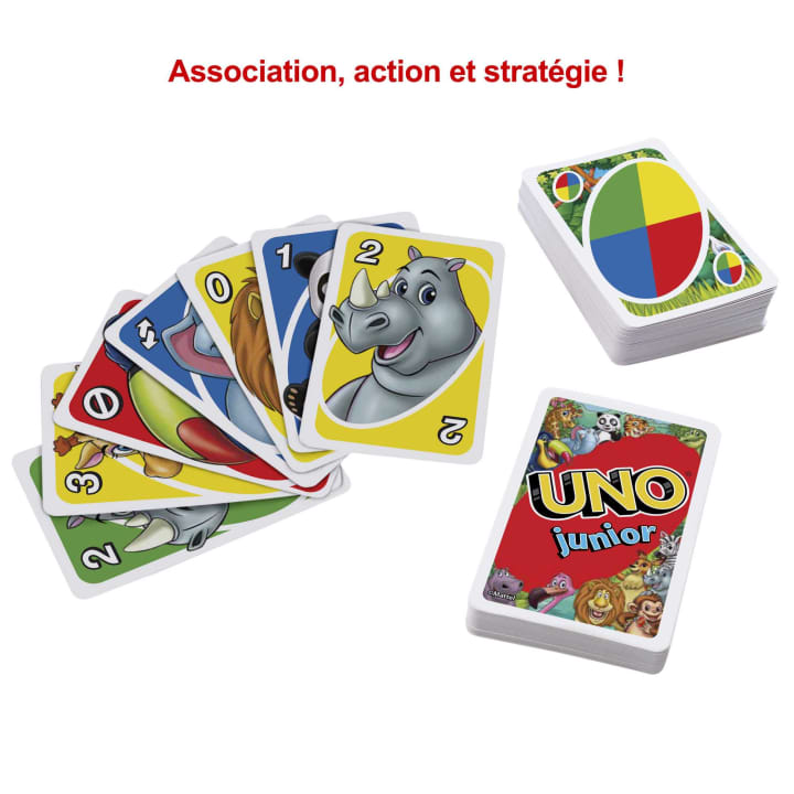 Jeu de Cartes Uno Junior Mattel – Image 3