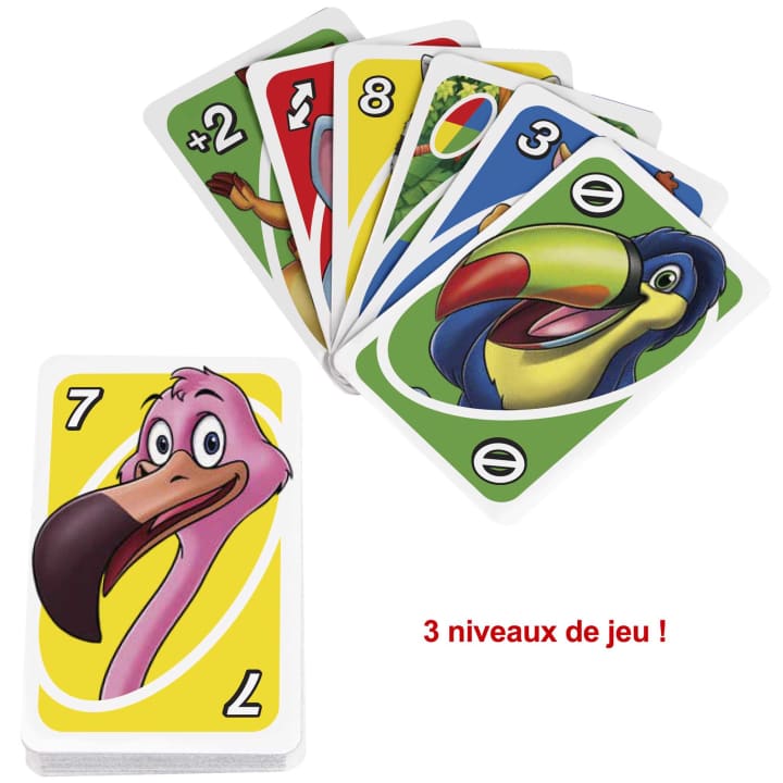 Jeu de Cartes Uno Junior Mattel – Image 4