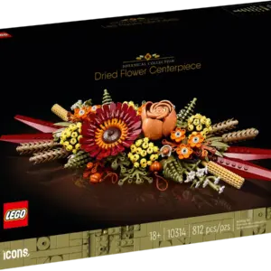 LEGO Centre de Table Fleurs Séchées
