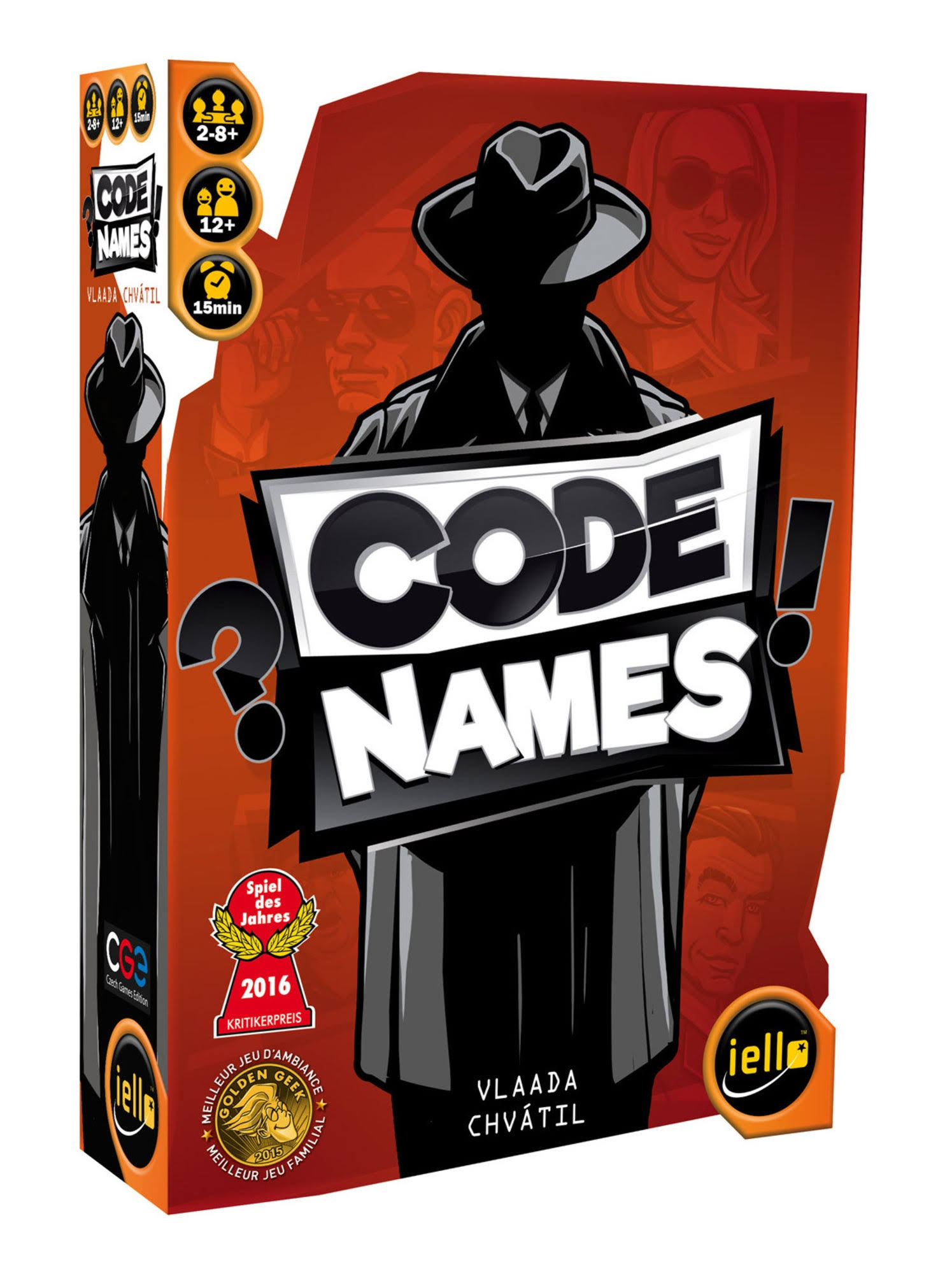 Codenames Iello - Jeu de Société de Déduction