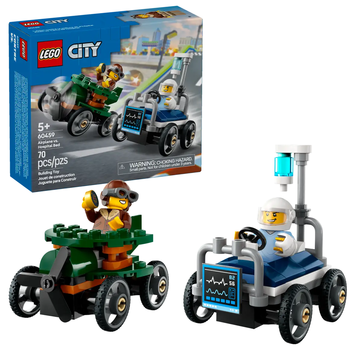 LEGO Bolides de Course 76309 - Course de Vitesse