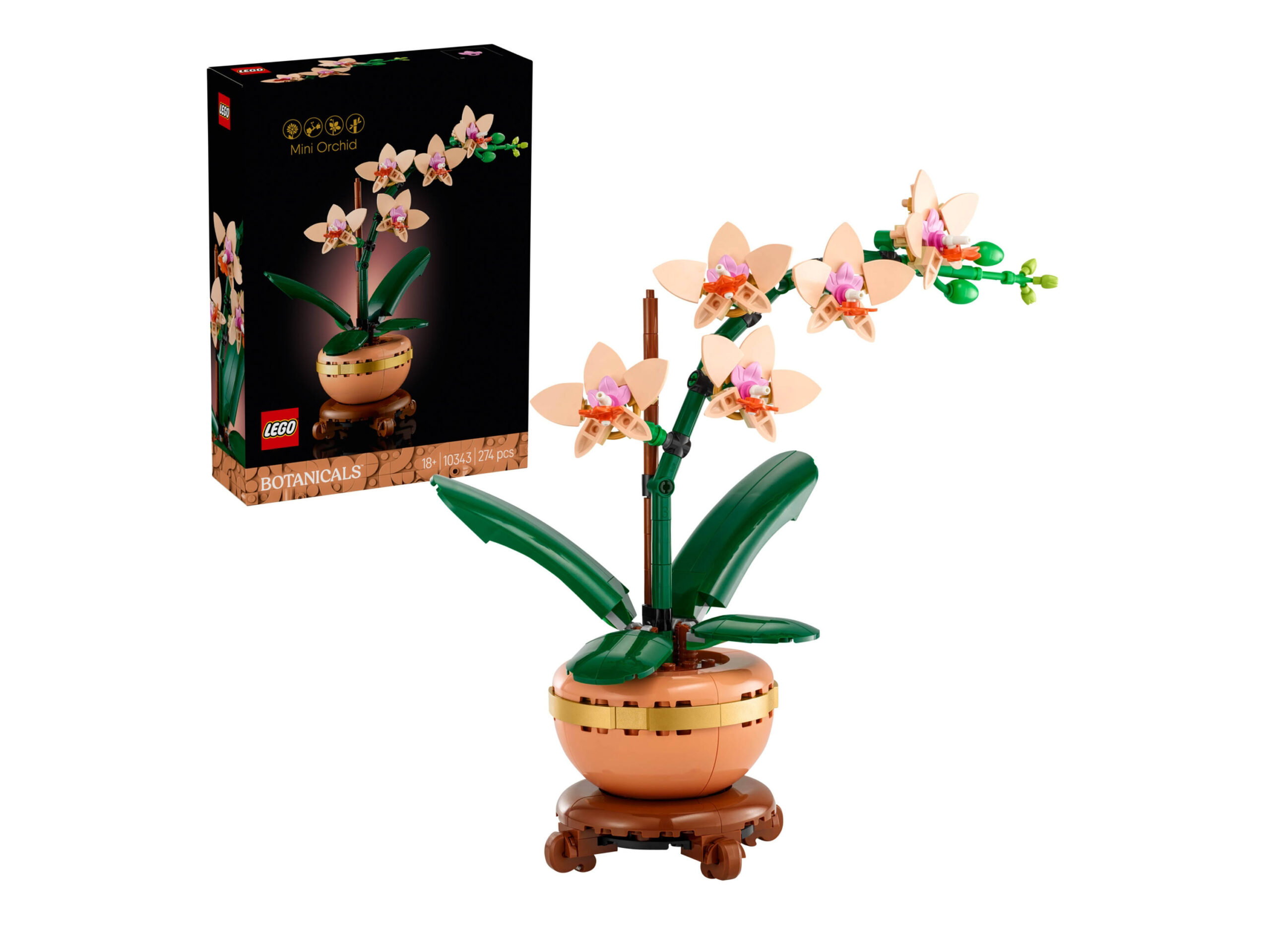 Orchidée Miniature LEGO Botanicals - Set de Construction Floral