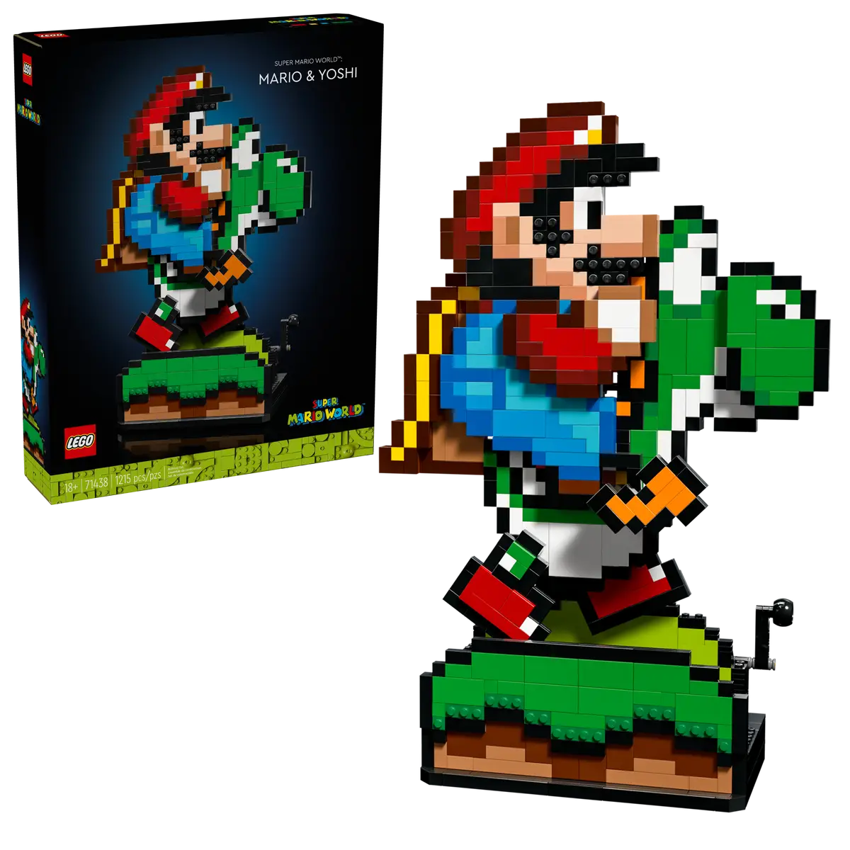 LEGO 71438 Super Mario World Mario et Yoshi