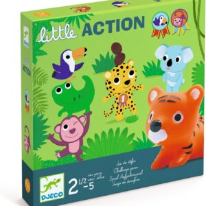 Djeco Jeu Little Action - Jeu d'Action pour Enfants